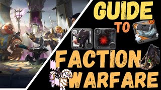 GETTING STARTED w Faction Warfare  Rewards Tokens amp Activities  Albion Online [upl. by Hillell]