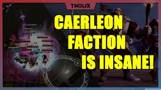 Caerleon Faction Fighting  Tank POV  Camlann  Albion Online [upl. by Dranel]