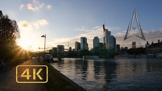 FRANKFURT AM MAIN in 4K  GERMANY [upl. by Metah178]