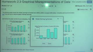 MATH 1342  23  Graphical Misrepresentations of Data [upl. by Gnos202]