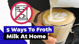 How To Froth Milk At Home Best Milk Frothers Review [upl. by Ailalue]