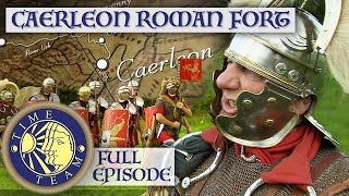 Caerleon Roman Legion Fort In Wales  Time Team [upl. by Ynafetse237]