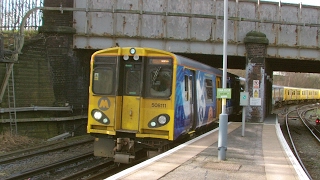 Half an Hour at 216  Birkenhead North Station 1022017  Class 507 508 terminus [upl. by Dilaw]