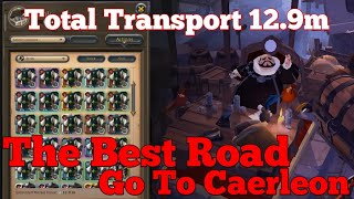 The best road go to caerleon bring 129m total loot • Albion online albiononline [upl. by Bowe]