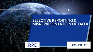 Selective Reporting amp Misrepresentation of Data  Episode 11  Research Ethics [upl. by Verity]